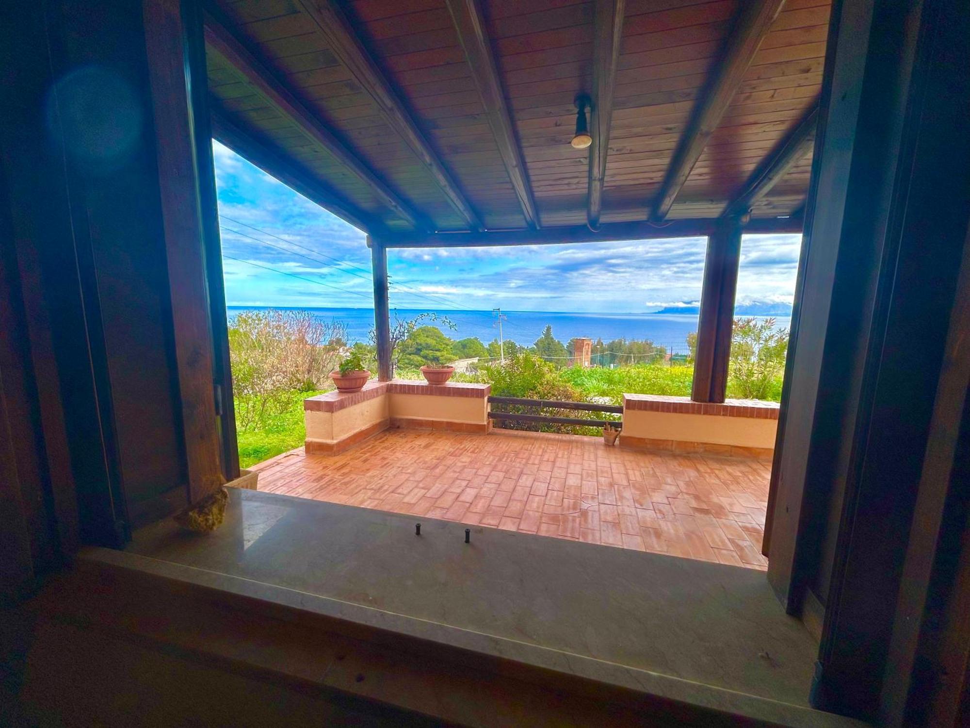 Vila La Terrazza Su Pispisa Castellammare del Golfo Exteriér fotografie