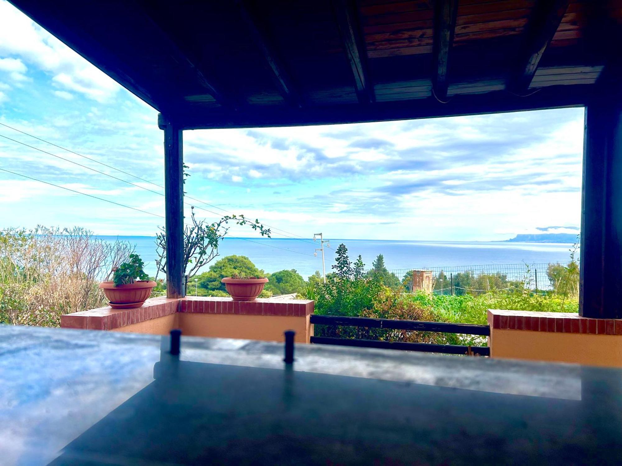 Vila La Terrazza Su Pispisa Castellammare del Golfo Exteriér fotografie