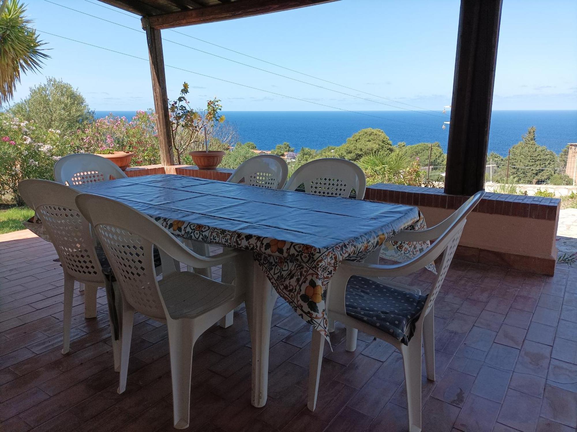 Vila La Terrazza Su Pispisa Castellammare del Golfo Exteriér fotografie